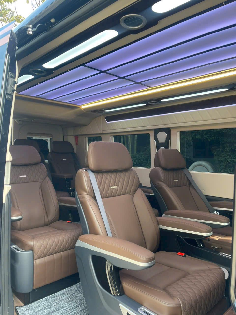 Xe Limousine 10 chỗ nội thất 2